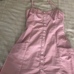 Pink Abercrombie summer dress sz M